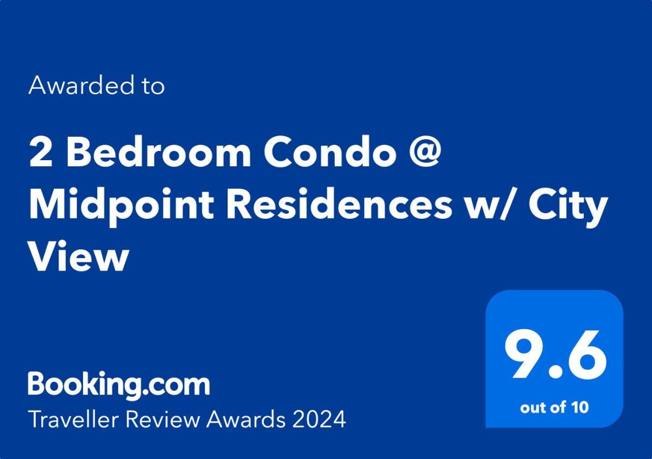 2 Bedroom Condo @ Midpoint Residences W/ City View Мандауэ Экстерьер фото